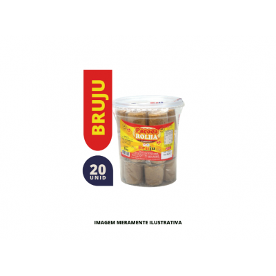 PACOCA ROLHA BRUJU 1X20X55G